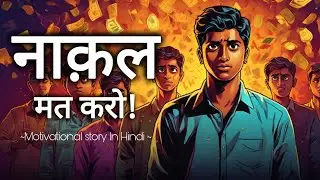 नाक़ल मत करो! &ndash; The Real Secret of Success | Inspirational Hindi Kahani