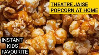 Homemade Buttery Caramel Popcorn WITHOUT Corn Syrup | How to Make the BEST Caramel popcorn #popcorn