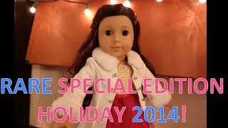 UNBOXING: SPECIAL EDITION RARE RETIRED AMERICAN GIRL DOLL CHRISTMAS OUTFIT STORE EXCLUSIVE!!!