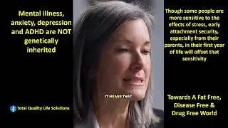 Mental Illness Is NOT Inherited - June Is Men's Mental Health Month