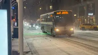 Walking in snowy NYC, New York 🇺🇸 1