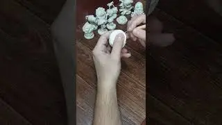 Делаем фигурку Мегагриб (Doom-Shroom) из игры PlantsVsZombies #art #творчество #tutorial