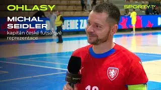 Michal Seidler po v&yacute;hře nad Belgi&iacute; | Česko vs. Belgie 3:0 | OHLASY