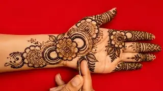 Arabic mehndi Design| Simple Mehndi design |Easy Mehndi Design |Full Hand Mehndi Design |Mehndi Art|