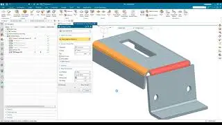 Siemens NX Sheet Metal: Creating automotive and aerospace brackets and trays