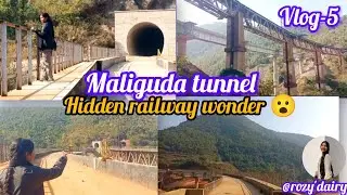 Maliguda Tunnel 🤩|odisha's Hidden Railway Wonder | Vlog 5 #vlog #travel #railway #youtube #subscribe
