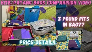Patang/Kites Bag Comparison Video | Types of Bags & Price Details IKEA Bag #patang #kite #kiteflying