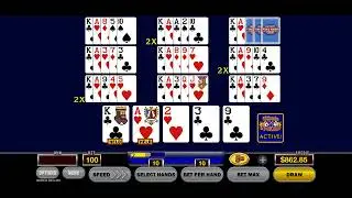 Ultimate X Video Poker Bonus Deluxe 