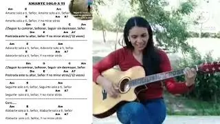 Amarte solo a ti.  Letra y acordes. ( cover )