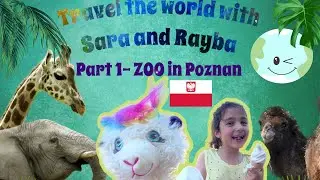 Travel Adventure to a Zoo in Poznan, Poland | Sara and Rayba the llama