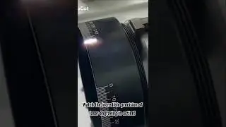The Satisfying Process of Laser Engraving a Camera Lens. #satisfying #technology #photography