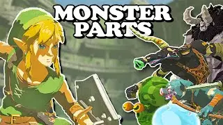 What EVERY Enemy Part is Used For & Where To Farm Them Zelda Breath of The Wild | BotW