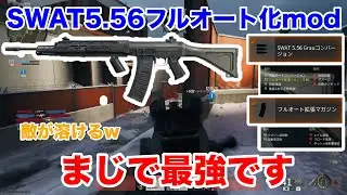【CoD:BO6】敵が溶けるw　SWAT5.56フルオート化modはまじで最強です！