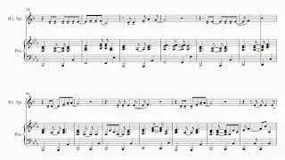 Sacrifice by Elton John - Sheet Music for Trumpet and Piano