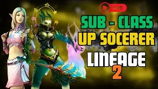 🔴 Upando Subclasse de Sorcerer 🔥 Até onde dá? | Lineage 2 Kosglad GODDESS