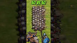 50 Elite Ballista Elephants vs 50 Elite Ghulam (AoE2) #Shorts #ageofempires #gaming