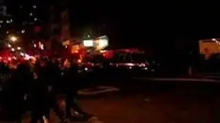 Fire on Chambers Street