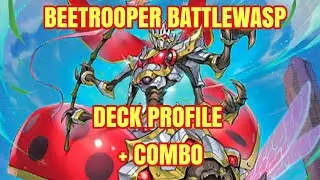 Battlewasp Beetrooper Yu-Gi-Oh! Deck Profile + Combo tutorial! INSECTS ARE NICE 🔥