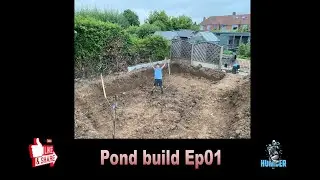 Pond build guide series EP01 #koi #ponds #pondbuild #pondcare #koifish #koi #koipond  #fatherandson
