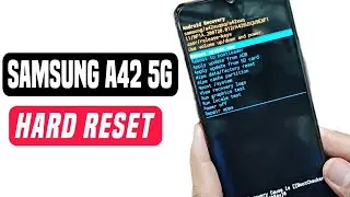 Samsung A42 5G Hard Reset | Factory Reset Tutorial | How to format/reset Samsung