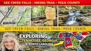 Exploring Tennessee Gee Creek Falls Hiking Trail Cherokee National Forest #yolo #waterfall #hiking