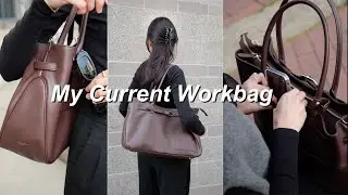What's in my Favorite Workbag 2026 | Best Mid-range Tote for everyday work/ travel bag 