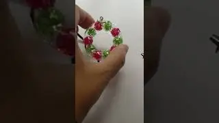 Christmas wreath 🎄Glitter is too beautiful✨｜Production process　#diy #resin #resincrafts