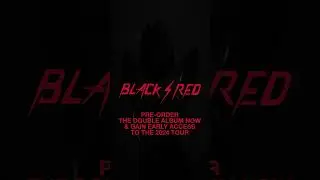 Pre-order “Black / Red” The New Double Album Now! #newmusic