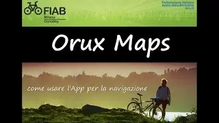 Imparare ad usare un'app di navigazione: Orux Maps