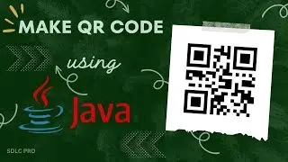 How to create QR code using simple Java program?