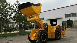 Load - Haul - Dump Machine RL 2 ROXMECH - Testing after production at the factory
