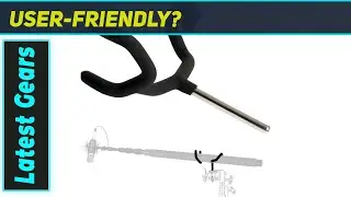Hahawalker Metal Microphone Boom Pole Holder: The Ultimate C-Stand Support!