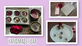 Handmade DIY natural soap making vlog || scented soap making video 