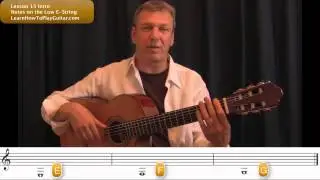 Learning Notes on Guitar: Notes on the Low E-String Lesson 15.1 Intro