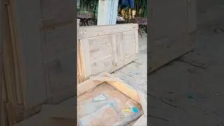 Solid Teak Wood panel door #bkcarpentergreatworkingidea #shorts #viralvideo