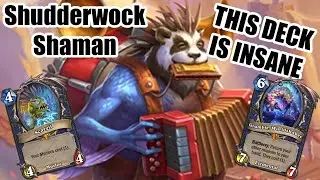 This is still THE BEST DECK IN WILD | Shudderwock Shaman | Festival of Legends | Wild Hearthstone