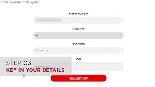 GD Lotto ( Grand Dragon Lotto ) - Registration Using Desktop