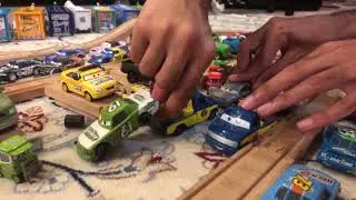 Disney Pixar Cars Race - The Clash Of Team Dinoco (Part 1)