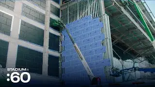 Nissan Stadium Starts Taking Shape: Stud Framing Is Up