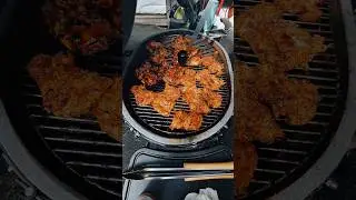 Spicy Firecracker Chicken Thighs on Primo Ceramic Grill | Georgia Mountain Fire & Smoke Festival