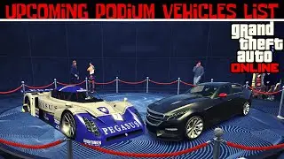 All Upcoming Casino Podium Vehicles Full List | Next Vehicle on Podium| March-April 2021 |GTA Online