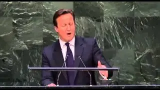 David Cameron UN Speech United Nations PM ISIS