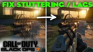 COD Black Ops 7 Stuttering or lag Fix - Tutorial