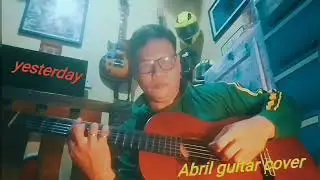 Yesterday by beatles guitar cover 