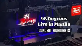 98 Degrees Live in Manila 🎤🔥 Fun Throwback Concert Highlights