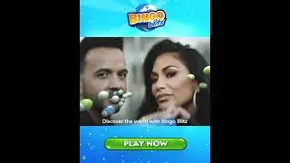 Bingo Blitz official commercial - MC Blitzy feat Luis Fonsi & Nicole Scherzinger &ndash; She&rsquo;s BINGO