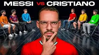 1 FAN DE CRISTIANO VS 20 FAN&Aacute;TICOS DE MESSI