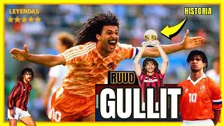 RUUD GULLIT ⭐ 🇳🇱 El JÓKER del Fútbol 🃏 Así Jugaba el TULIPÁN NEGRO