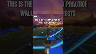 This is the BEST map to practice wall reads/redirects in rocket league #rocketleague