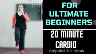 20-Min Beginner Home Full Body Cardio Workout: Quick Results, No Equipment | BodyMindFitMuslimah.com